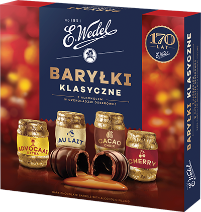 Wedel Barrels Of Liquor In Chocolate 200g - EuroMax Foods The Good Food Store