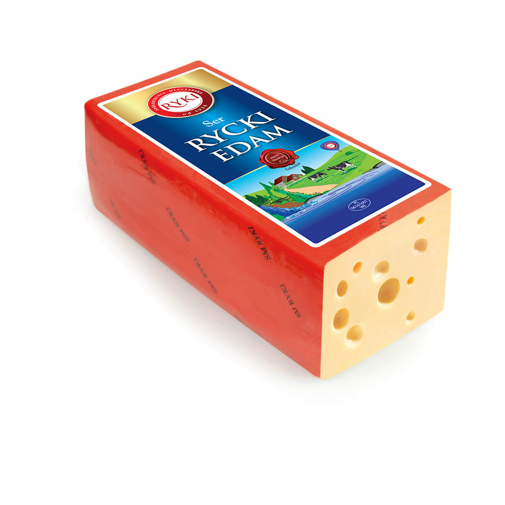 Rycki Edam Cheese 100g (Sliced) - EuroMax Foods The Good Food Store