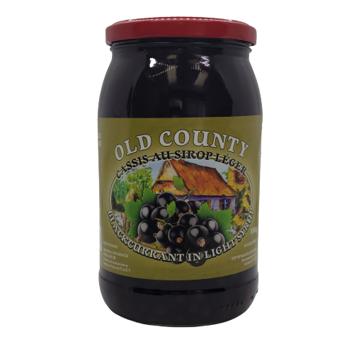 Old County Blackcurrant in Light Syrup 860g - EuroMax Foods The Good Food Store