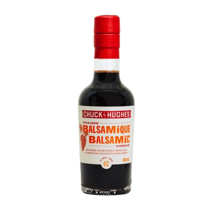 Chuck Hughes Red Balsamic 250ml    (PACK OF 3) - EuroMax Foods The Good Food Store