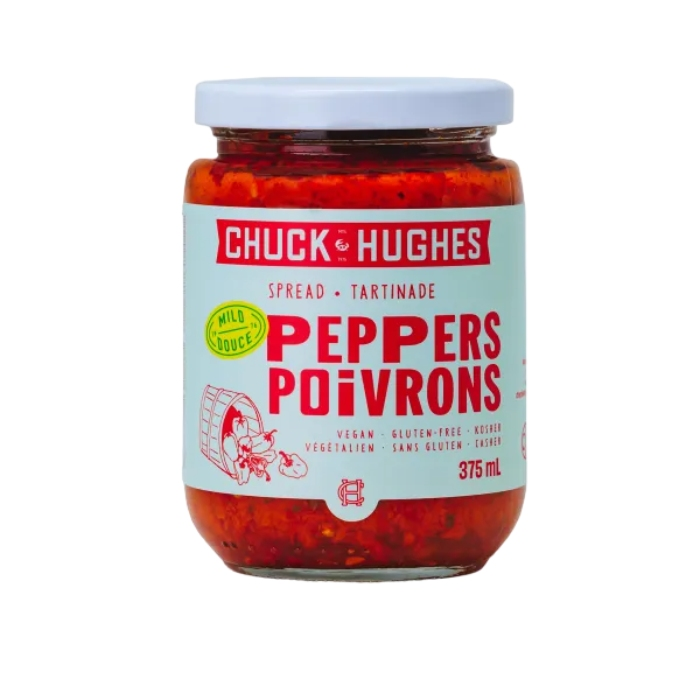Chuck Hughes Mild Pepper Spread 375ml   (PACK OF 3) - EuroMax Foods The Good Food Store