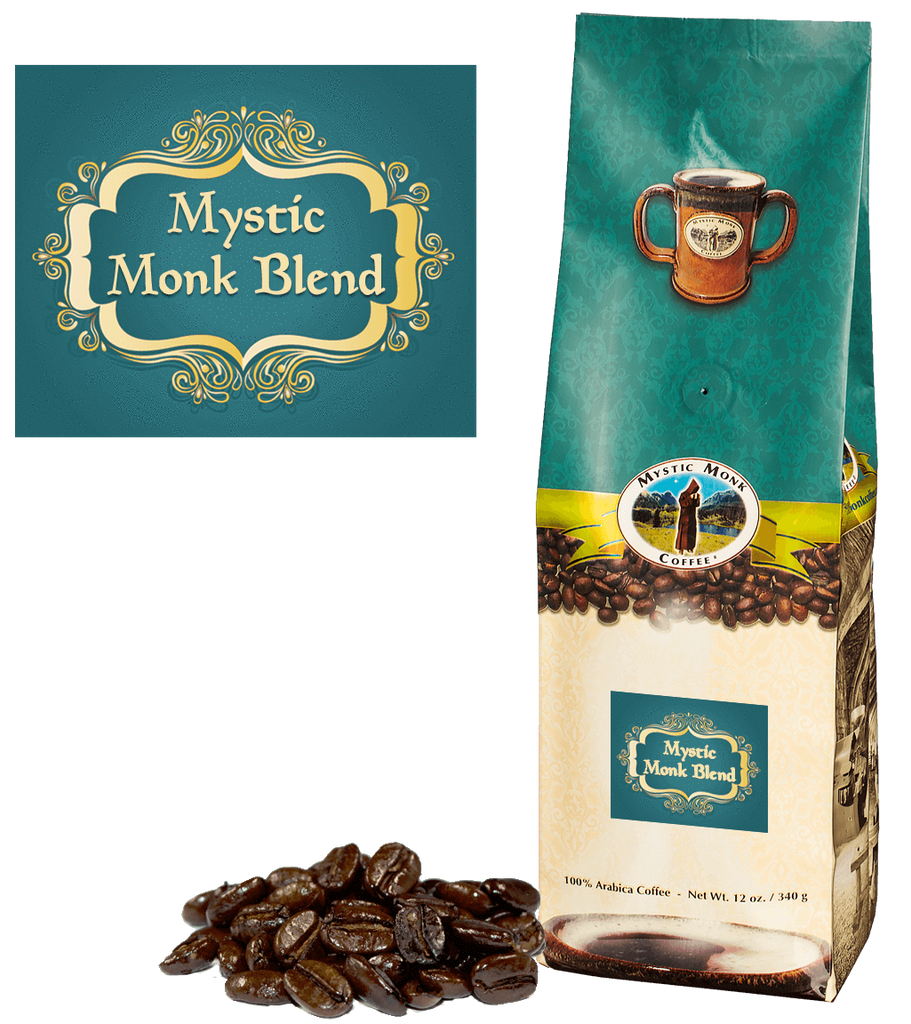Mystic Monk Blend Whole Bean 12 Oz. - EuroMax Foods The Good Food Store