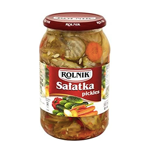 Rolnik Pickles Salad 900ml - EuroMax Foods The Good Food Store