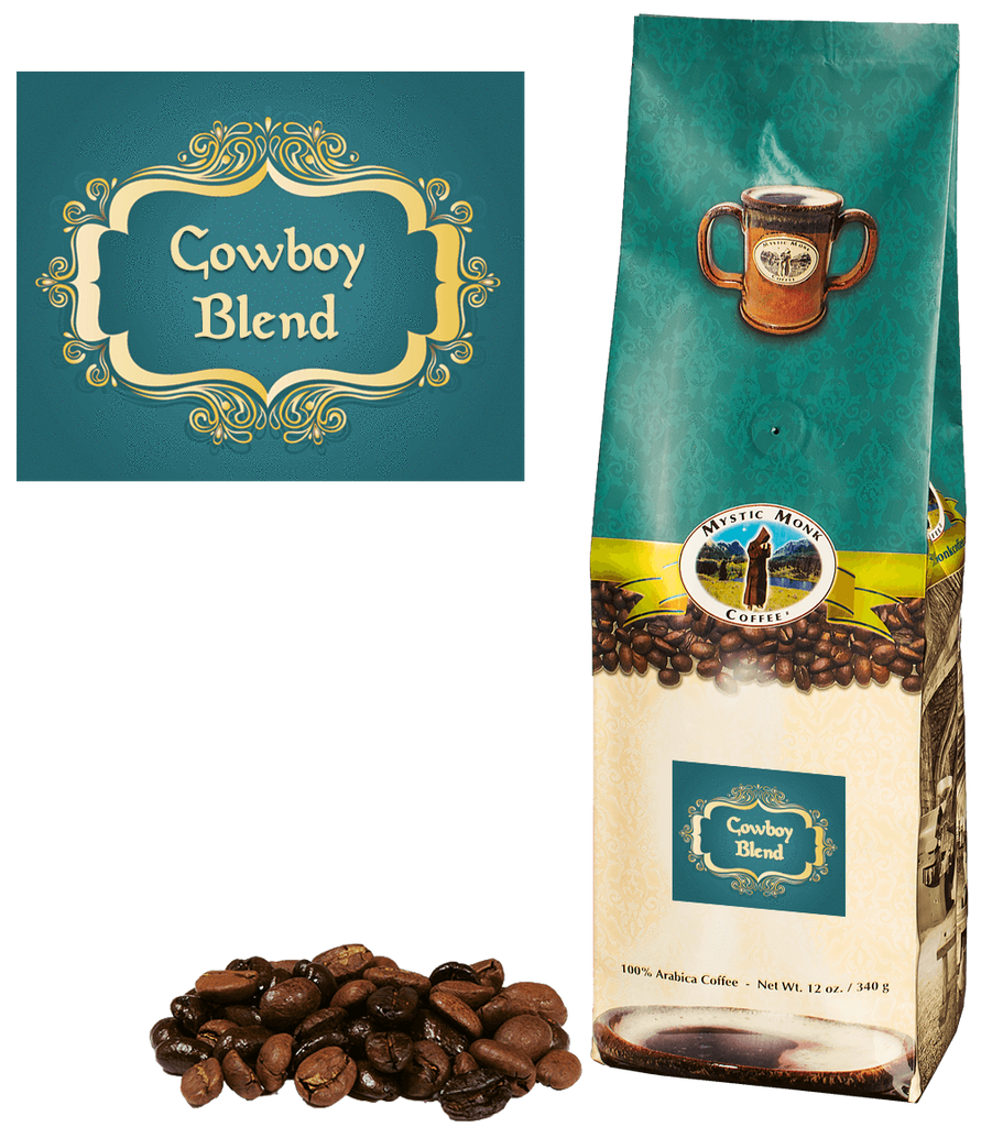 Cowboy Blend Whole Bean 12 Oz. - EuroMax Foods The Good Food Store