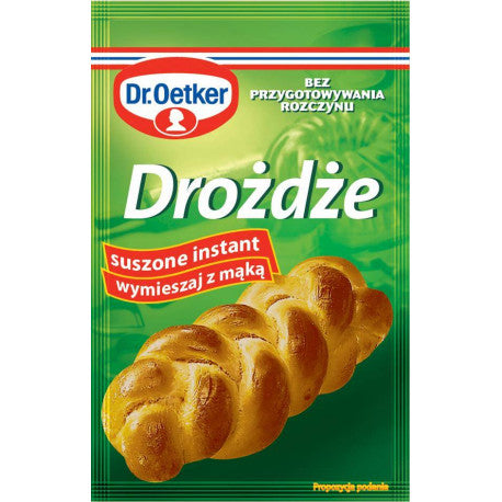 Instant Dried Yeast Dr Oetker 7g - EuroMax Foods The Good Food Store