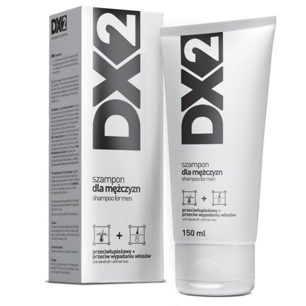 DX2 Shampoo For Men Anti-Dandruff + Anti Hair Loss 150ml - EuroMax Foods The Good Food Store