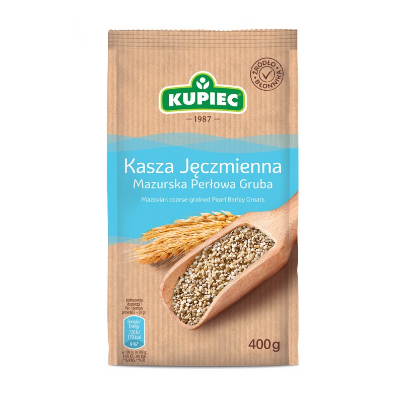 Kupiec Masurian Barley Thick 400g - EuroMax Foods The Good Food Store
