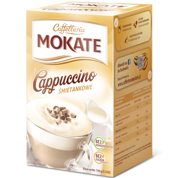 Mokate Cappuccino Coffee 150g - EuroMax Foods The Good Food Store